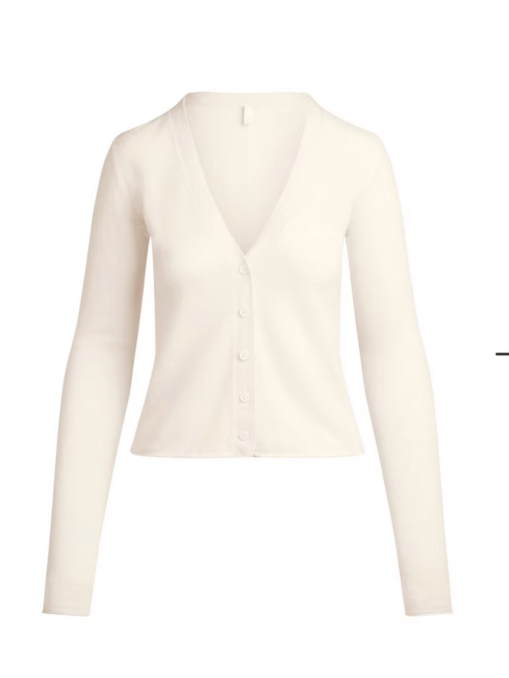 SKIMS Cream Women's Cashmere Sweater